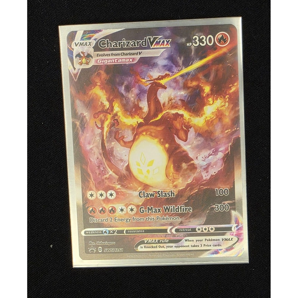 Pokemon Charizard VMAX Gigantamax SWSH261 Ultra Rare Card‎